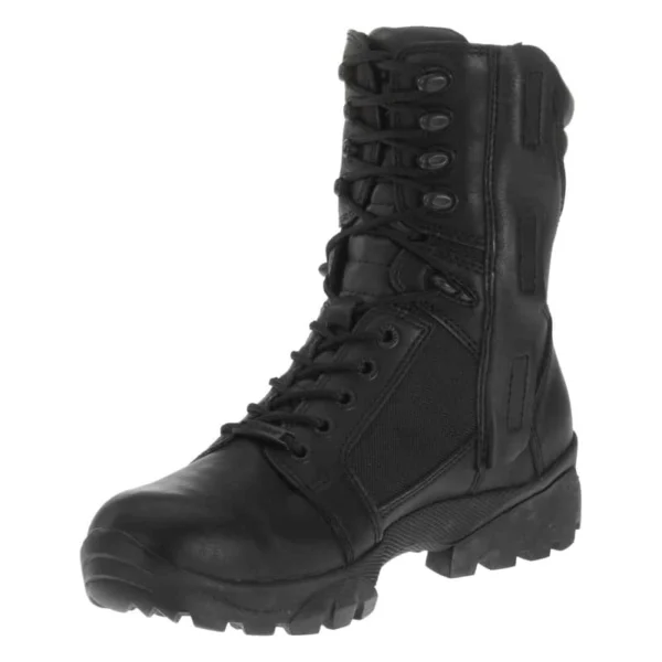 Men's Lynx Waterproof Black 8-Inch Motorcycle Boots | D95149