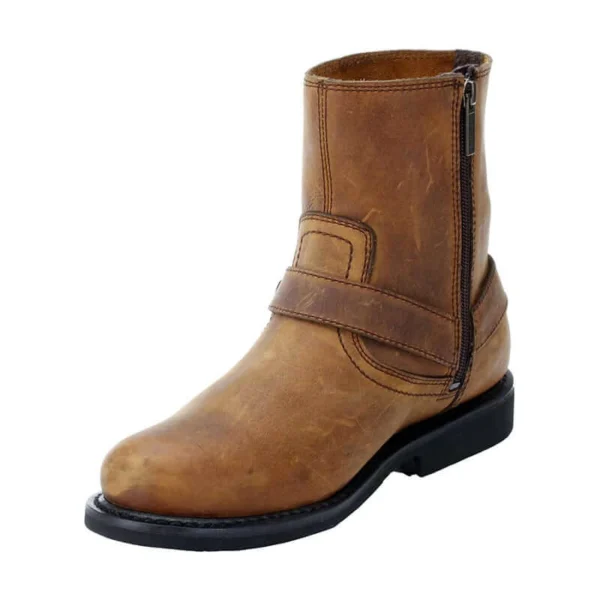 Men's Scout 7-Inch Motorcycle Boots Inside Zipper. | D95263/D95262