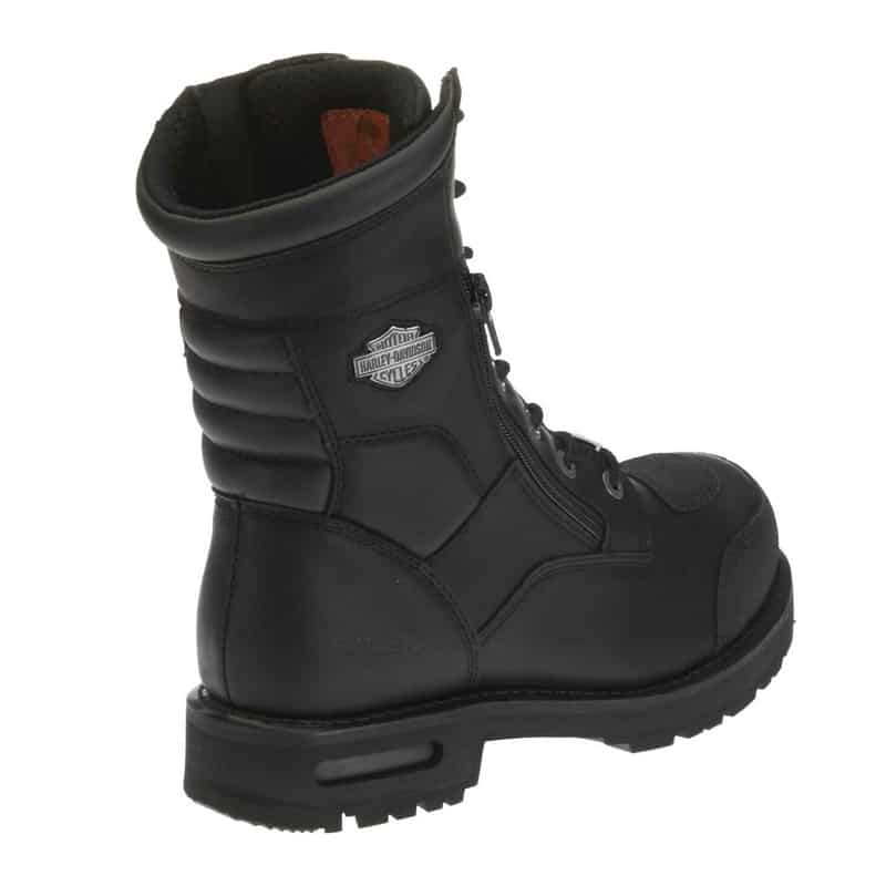 Men's Riddick 8Inch LaceUP Black Motorcycle Boots HarleyDavidson® Online