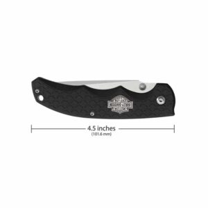 CASE TEC X HARLEY-DAVIDSON LINERLOCK BLACK FOLDING KNIFE 52129 - Image 3