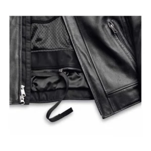 Men's Leather Jacket Vanocker waterproof | 98000-20EM