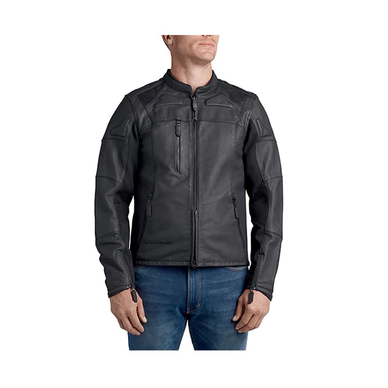 Men's FXRG® Perforated Slim Fit Leather Jacket - Harley-Davidson