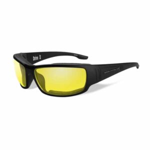 Men's Drive2 Sunglasses, Yellow Lens/Matte Black Frame - Image 1