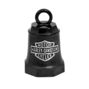 Sculpted H-DMC Ride Bell, Matte Black & Silver Finish - Image 2