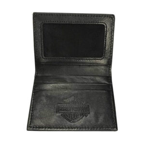 Men's Prestige B&S Card Case Wallet w/ REID Protection - Black - Image 2