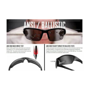 Men's Tank Sunglasses, Silver Flash Lens/Black Frame - Image 3