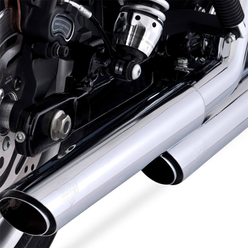 Vance & Hines Twin Slash 3″ SlipOns HarleyDavidson® Online