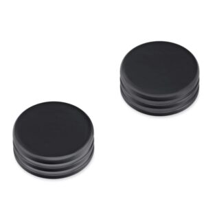 Gloss Black Upper Fork Nut Covers