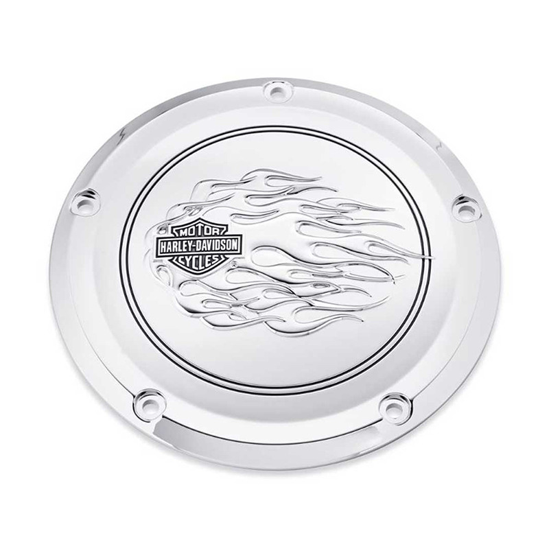 thumbnail image 2 of Performance Machine Contrast Cut Vision Derby Cover For 2016-2021 Harley Touring - 0177-2083M-BM 2 of 12
