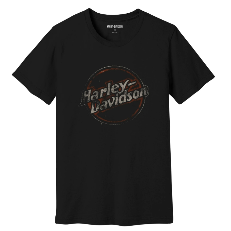 T-shirt Harley Davidson 100% Coton Lourd - Taille XL - Noir - Neuf Sans étiquette
