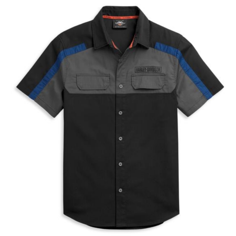 Men's Block Letter Logo Shirt - Harley-Davidson® Online