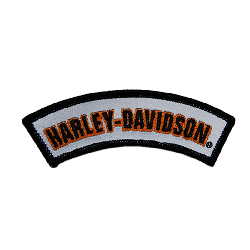 Harley-Davidson 4 inch Embroidered Black Bar & Shield Logo Emblem Sew-On  Patch, Harley Davidson 