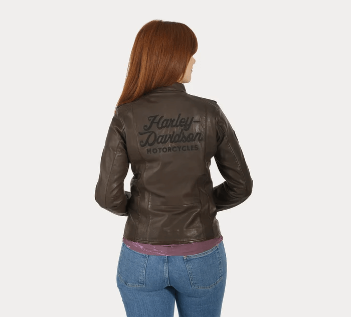 Women's Vintage Spirit Leather Jacket - Harley-Davidson® Online