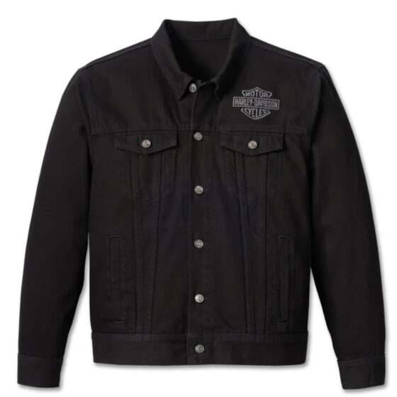 Men’s Harley Davidson Denim Jacket Black HarleyDavidson® Online