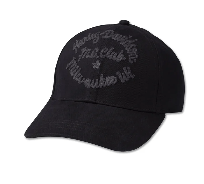 Club Crew Baseball Cap Black HarleyDavidson® Online