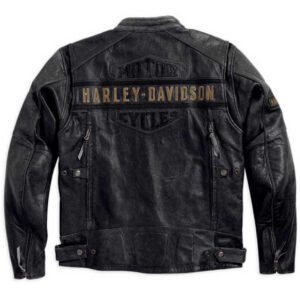 Men's Passing Link Triple Vent Leather Jacket - Image 2