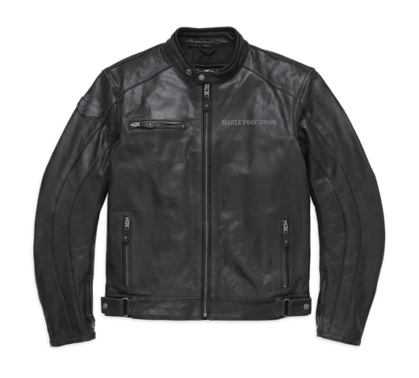 Reflective leather sale jacket