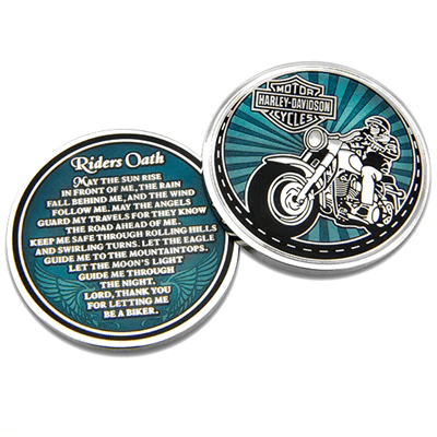 Riders Oath Challenge Coin | Harley-Davidson® Online