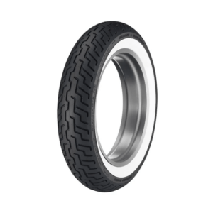 Dunlop Tire Series- D402 MT90B16 Wide Whitewall - 16 in. Rear - Image 1