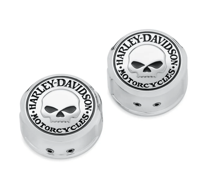 Willie G Skull Swingarm Pivot Bolt Cover Kit HarleyDavidson® Online