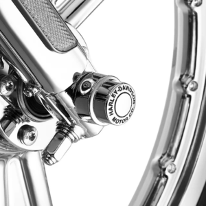 Harley-Davidson Motor Co. Front Axle Nut Cover Kit - Image 2