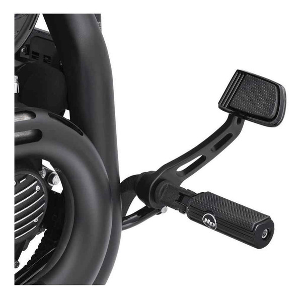HarleyDavidson® Defiance Footpegs Black Anodized, Fits XG Models