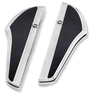 Defiance Rider Footboard Kit - Chrome, Softail Models - Image 1