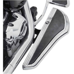 Defiance Rider Footboard Kit - Chrome, Softail Models - Image 2