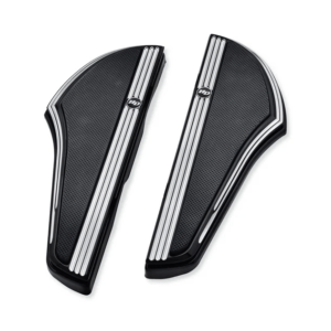 Defiance Rider Footboard Kit - Black Anodized Machine Cut - Image 1