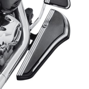 Defiance Rider Footboard Kit - Black Anodized Machine Cut - Image 2