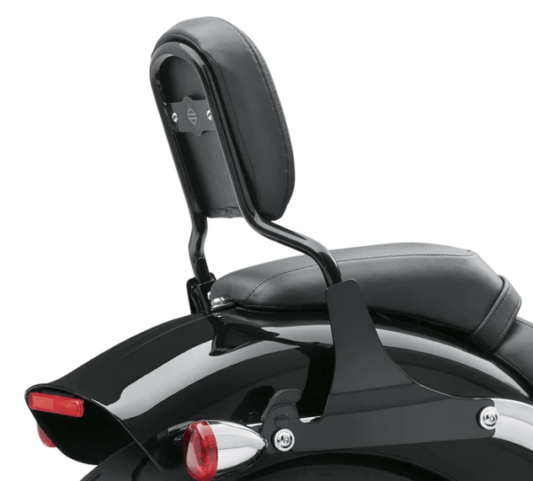 Standard Mini-Medallion Style Sissy Bar Upright, Chrome - 52300018 - View #2