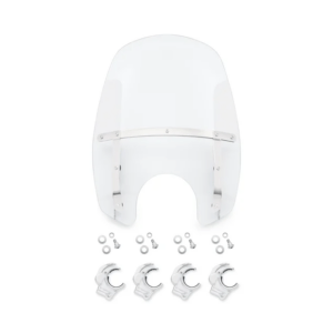 Wind Splitter Quick-Release Compact 18 in. Windshield - Image 3