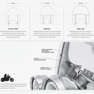 Quick-Release Compact Windshield - Image 4