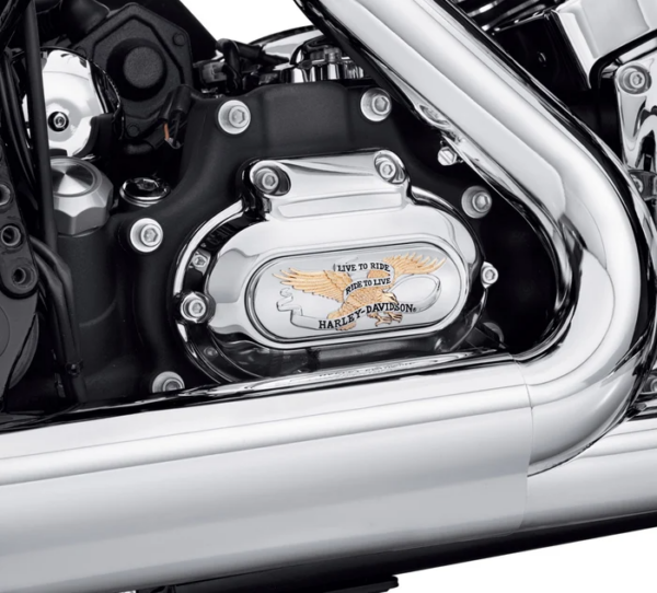 Live To Ride Transmission End Cover Trim Harley-Davidson® Online