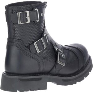 Men's Stealth Carbon Zip 6.5-Inch Black Motorcycle Boots - Image 3