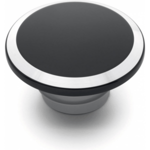 Custom Fuel Cap, Black Anodized Machine Cut - Image 1