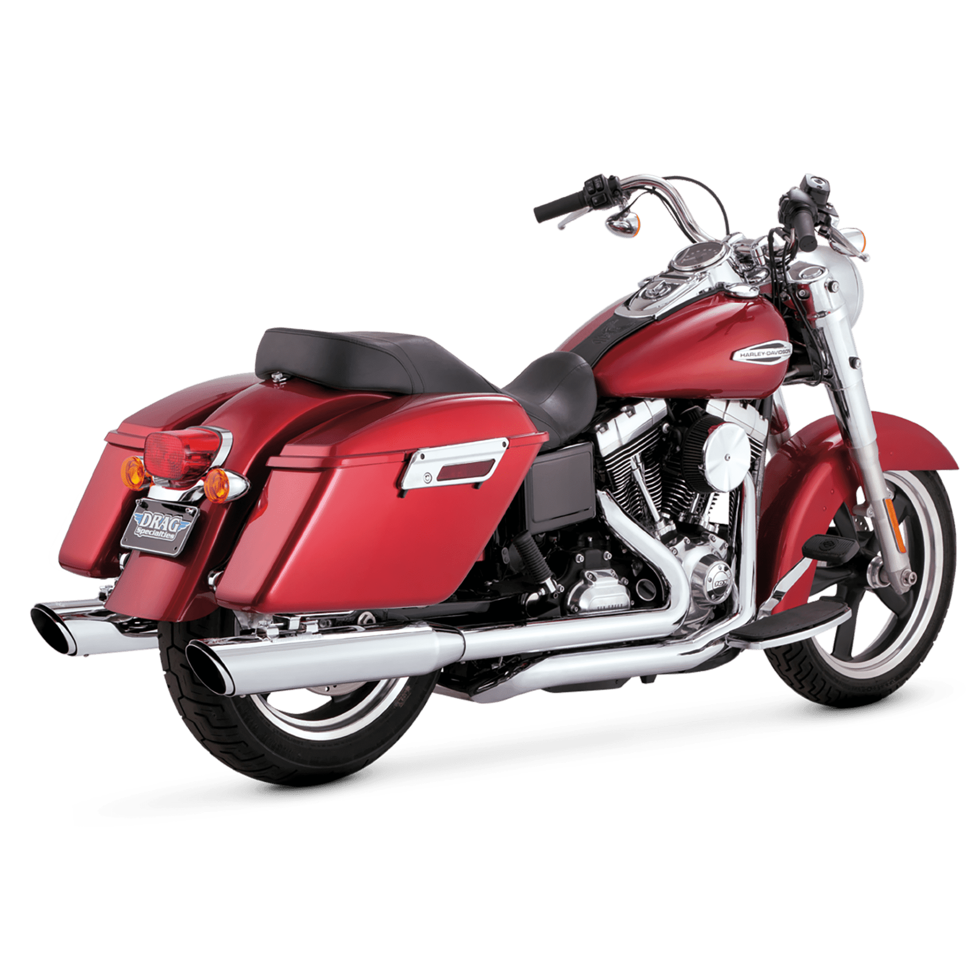 Dyna switchback exhaust top