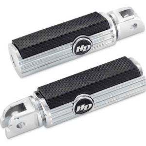 Defiance Rider Footpegs - Chrome, Fits Softail Models 50500803