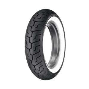 Dunlop Tire Series - D401 150/80B16 Wide Whitewall - 16 in. Rear - Image 1