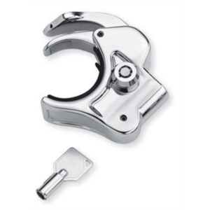 41mm Locking Quick-Release Windshield Clamp, Chrome - Image 1