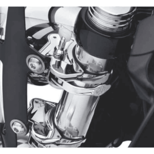 41mm Locking Quick-Release Windshield Clamp, Chrome - Image 2