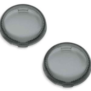 Lenses For LED Bullet Turn Signal Insets - Smoked