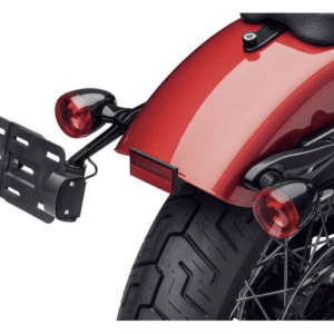 Rear Turn Signal/License Plate Relocation Kit - Black - Image 2