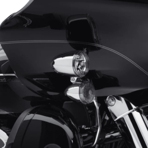 Road Glide LED Fog Lamp Mount Kit - Chrome - Image 4