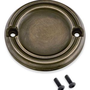 Brass Finish Collection Timer Cover w/ Horizontal Holes