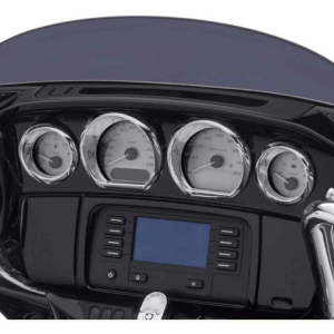 Gauge Trim Kit, Multi-Fit Item - Chrome Finish