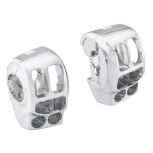 Chrome Switch Housing Kit - Chrome, Fits Touring Models - Image 1