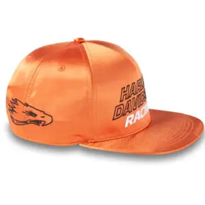 Screamin' Eagle Satin Baseball Cap - Harley Orange - Image 3