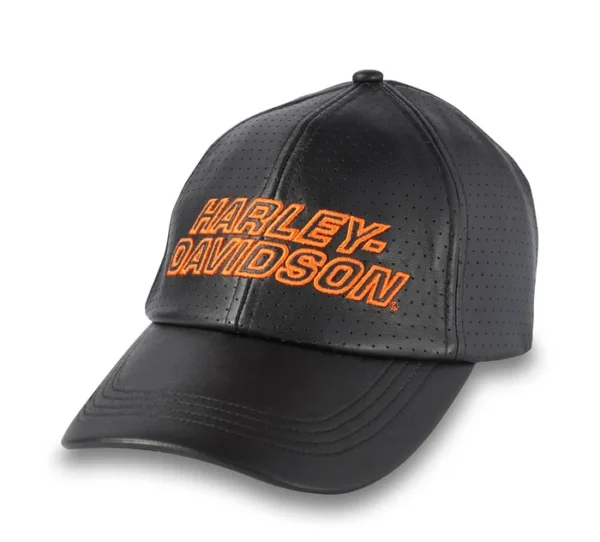 Factory Perforated Leather Baseball Cap | 97629-24VW