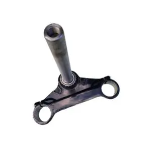 Black lower triple clamp assymbly